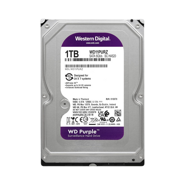 Western Digital 1TB Purple Surveillance Hard Drive